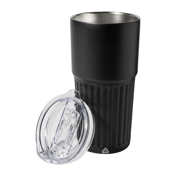 Mug thermos Streaky Tall - Noir