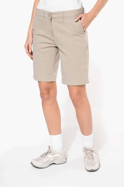 Ženske chino bermude - White / 36