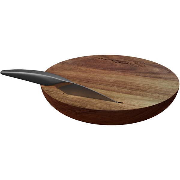 SCX.design K03 wooden cutting board and knife set