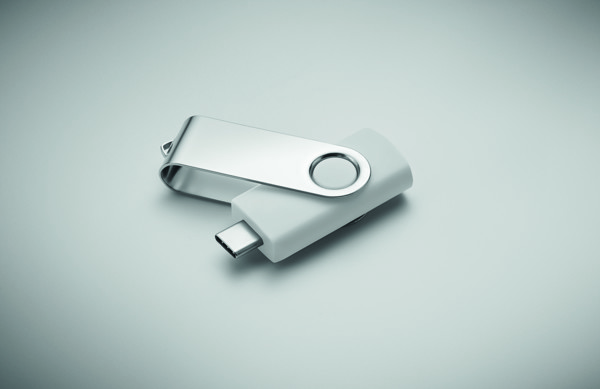16GB USB flash 3.0 type-C         MO1401 Colodri - Hvid