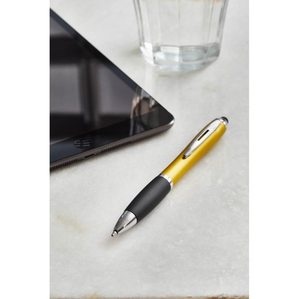 Ball pen, touch pen - yellow