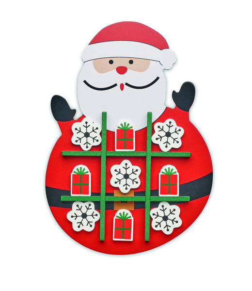 Christmas wooden tic tac toe Hohotoe