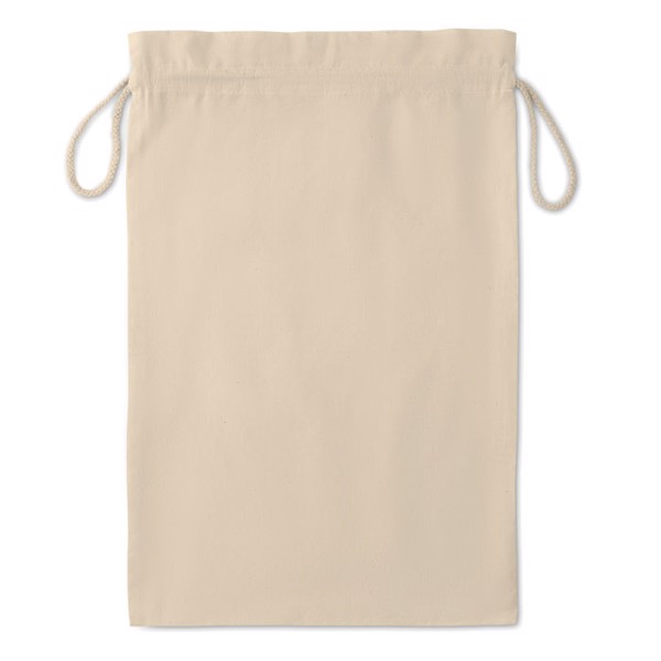MB - Large Cotton draw cord bag Taske Large