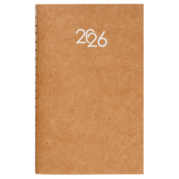 Agenda Tascabile Settimanale 2026 Con Copertina Flessibile In Cartoncino