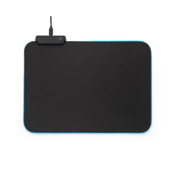 THORNE MOUSEPAD RGB. Tapis de souris avec base en caoutchouc