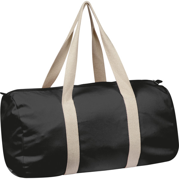 Canvas weekender ADELAJDA - Black