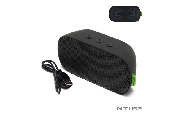 M-370 DJ | Muse 6W Bluetooth Speaker With Ambiance Light