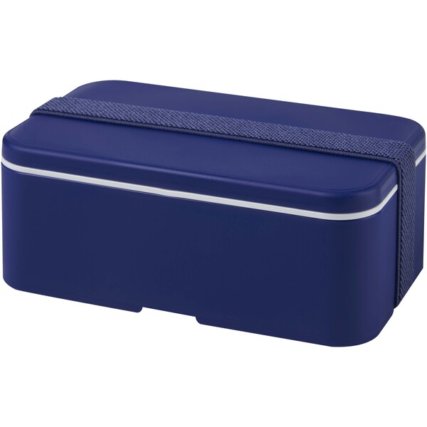 Boîte à déjeuner MIYO POP de 700 ml à compartiment unique - Bleu