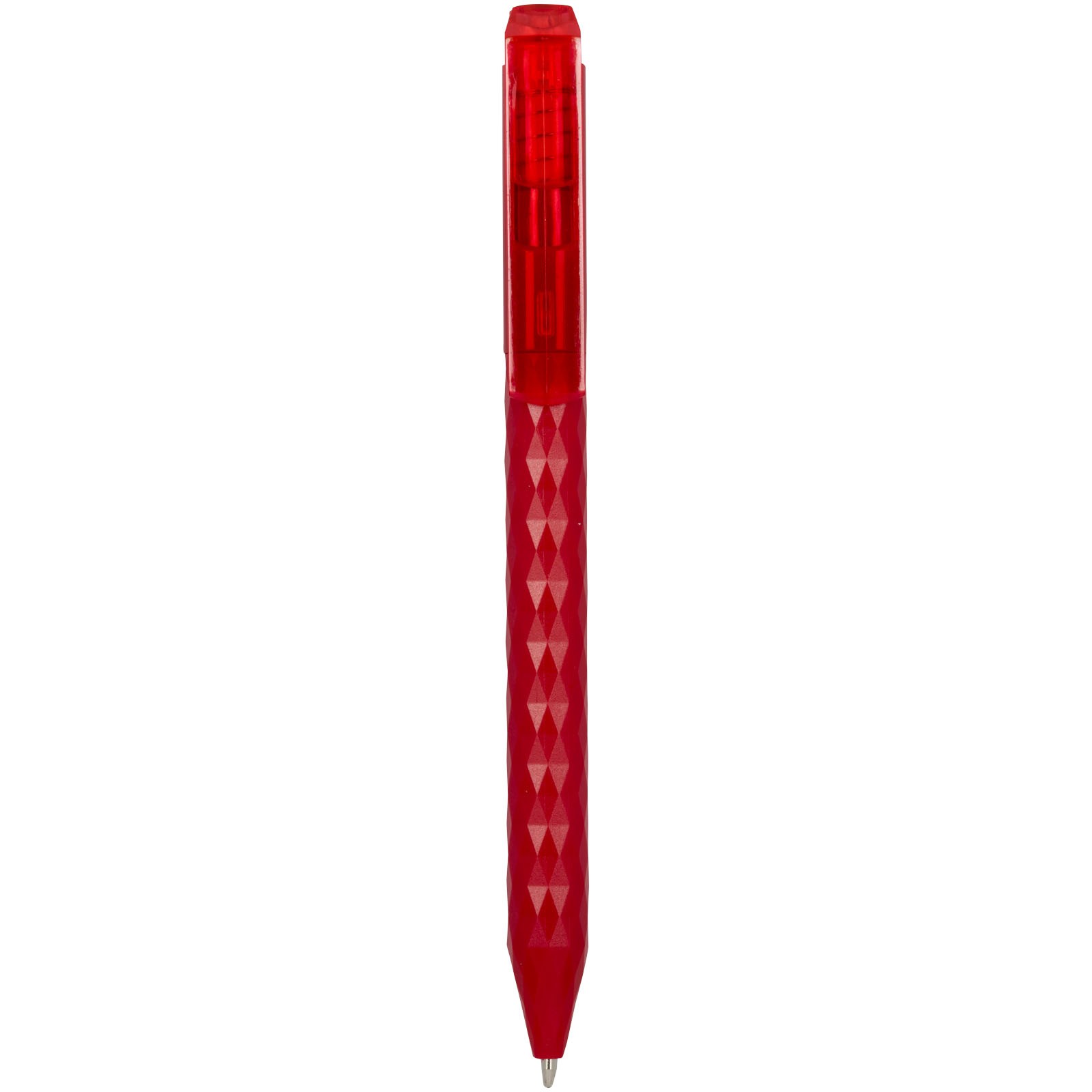 Kuličkové pero Prism - Červená s efektem námrazy