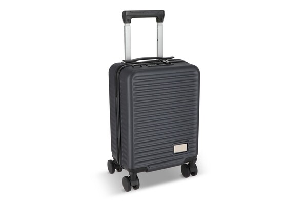 InSideOut underseat vacuum trolley with removable wheels - Dark Grey