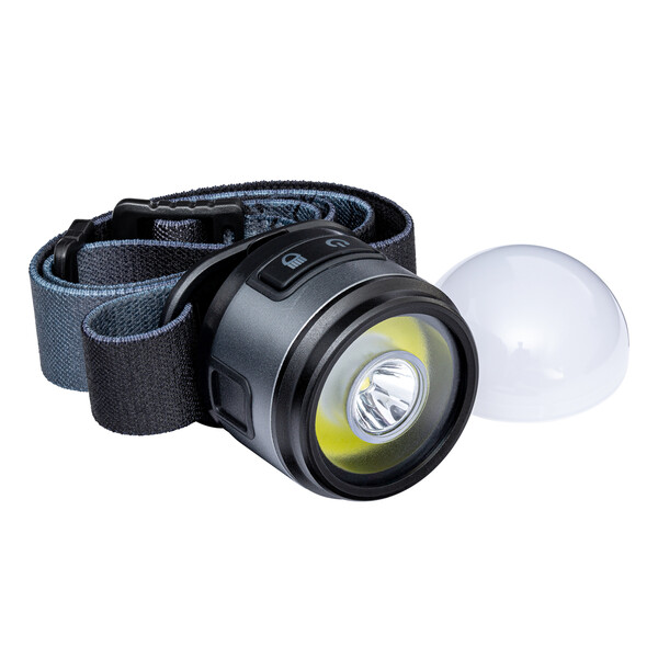 Lampe Frontale Multifonctionnelle Rechargeable CLERDON - gris