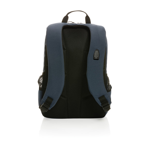 Sac à dos ordinateur portable 15.6' Impact AWARE™ Lima - Bleu Marine / Bleu