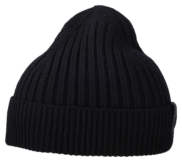 9063 CAP KNITTED BLACK ONE