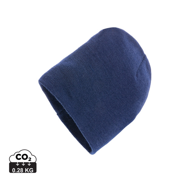 Klasická beanie čepice Impact z Polylana® AWARE™ - Námořní Modř