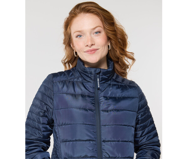 Doudoune femme en polyester recyclé - BLACK / XS