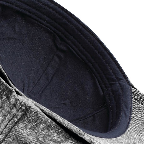 Cappello In Lino Summer Gatsby - Grey Linen / ONE SIZE