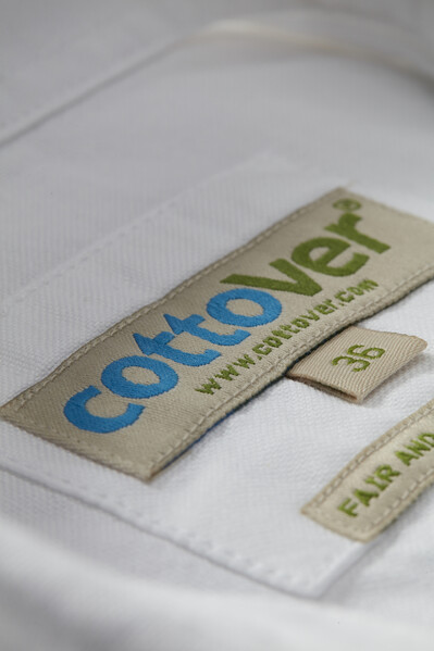 Cottover Gots Oxford Shirt L/S Lady white 46