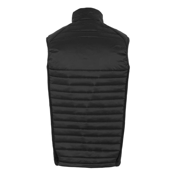 Navigate Hybrid Bodywarmer - Black / Orange Pop / M