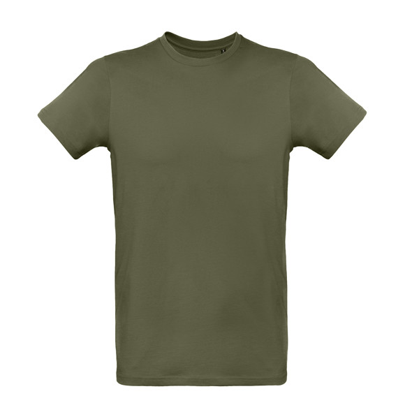 T-Shirt B&C Inspire Plus T Men 175G - 100% Algodão Orgânico Ou Em Conversão - Urban Khaki / S
