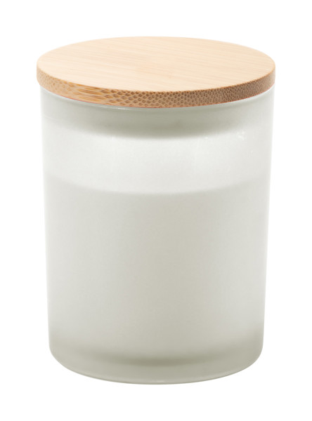 Candle Daizu XL, Vanilla - White