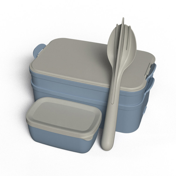 STAKK BENTOBOX READY - Nature Flower Blue