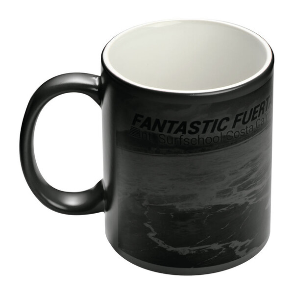 Colour-changing Sublimation Mug Sirmione 300 ml - Black