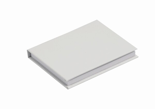 Paper hard cover memo pad (EU made) - Full colour