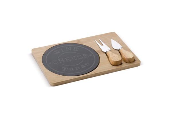 Cheese set bamboo