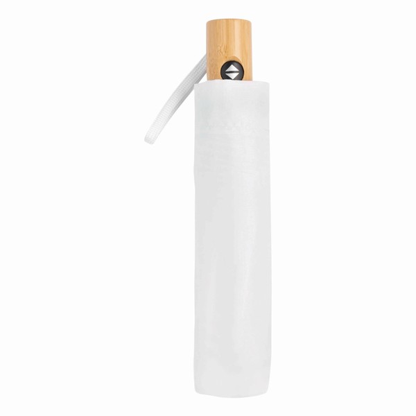 Avtomatski dežnik Calypso, odporen na veter, 97 cm - Bela