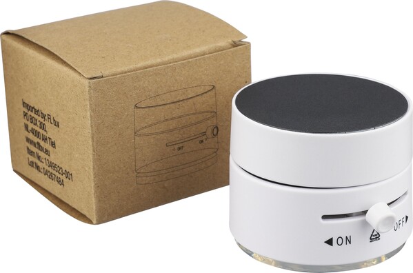 Suporte magnético reciclado para telemóvel MagSafe em ABS Nadia - branco