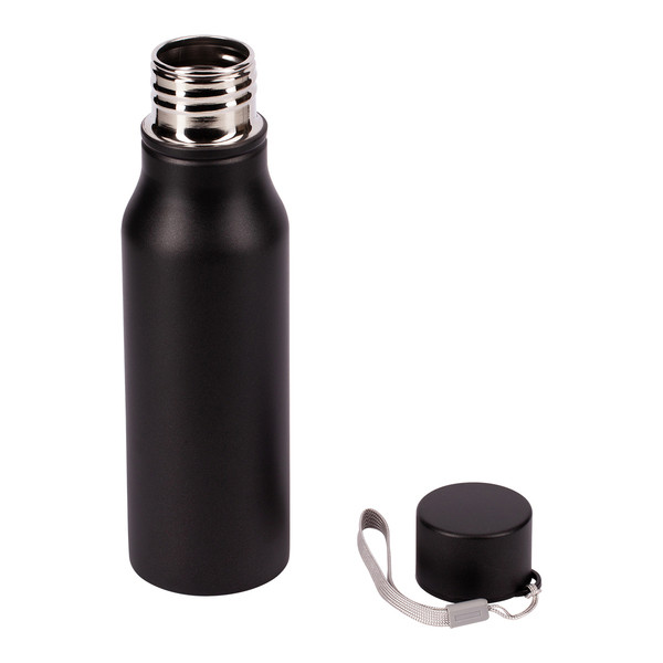 700 ml Fun Tripping steel water bottle - Black