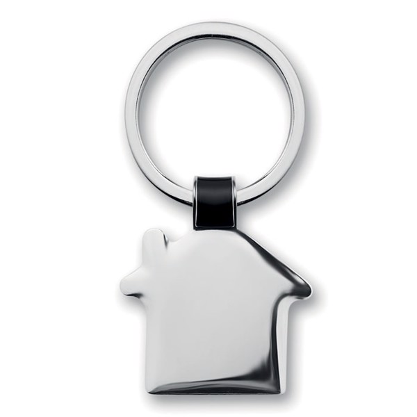 House shaped key ring Housy