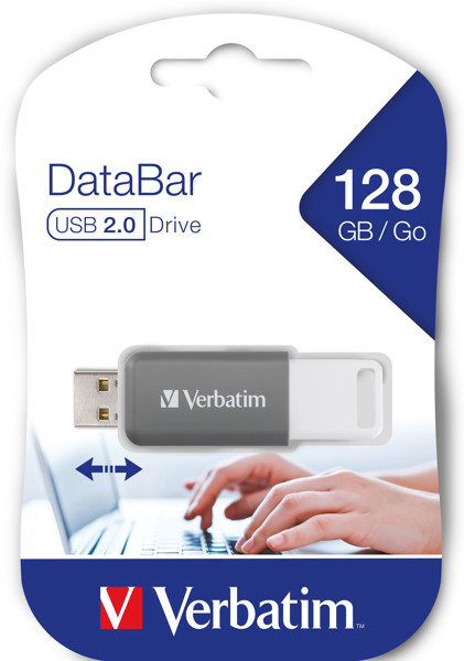 USB Flash 2.0 DataBar Verbatim - GREY