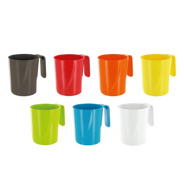 MUG PLASTIQUE (ABS) 35 cl RAS BORD - Blanc