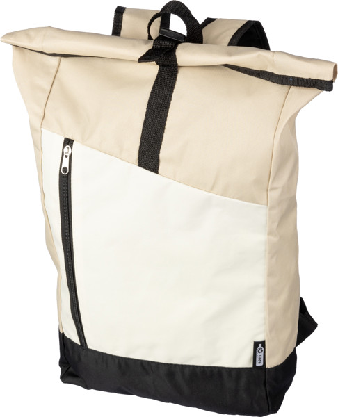 rPET (600D) roll-top backpack Marlene