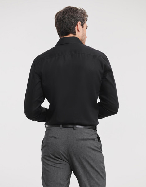 Tailored Ultimate Non-Iron ShirtLS - White / S