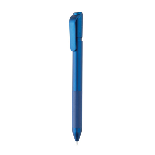 Stylo TwistLock en ABS recyclé certifié GRS - Bleu