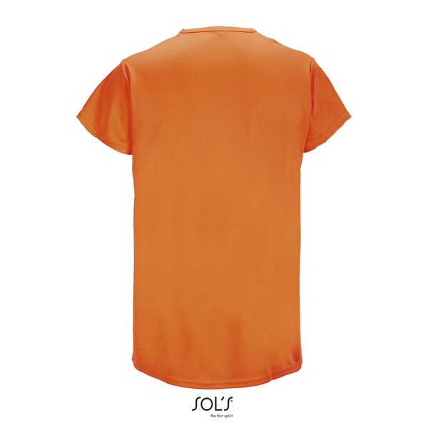 SPRINT UNI T-SHIRT 130g - Arancione NeonXS
