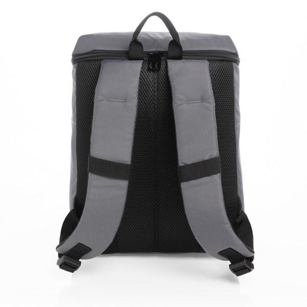 Impact AWARE™ RPET cooler backpack - Anthracite