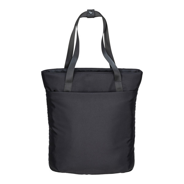 Backpack Bag With Laptop Compartment 15 Inch In Nylon Taslon - Black