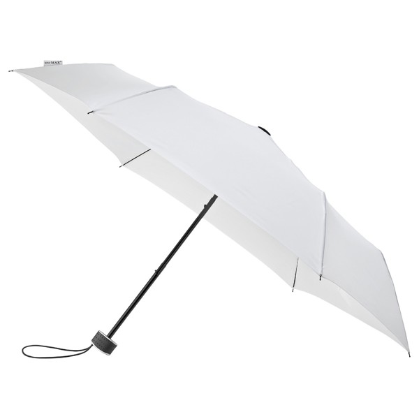 MINIMAX - Parapluie pliant - Manuel - Impermable au vent -  90 cm - Blanc