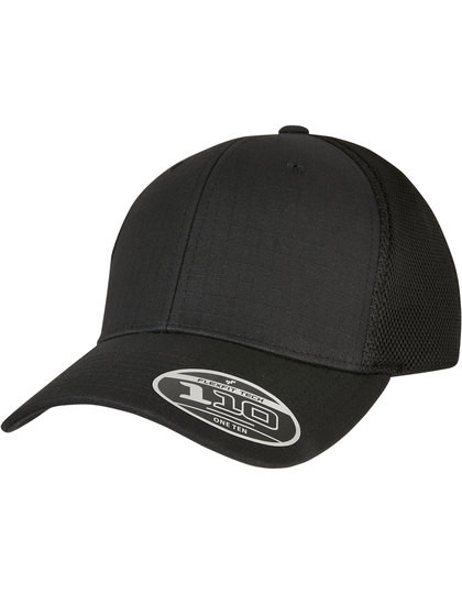 110 Ripstop Mesh Cap - Black / One Size