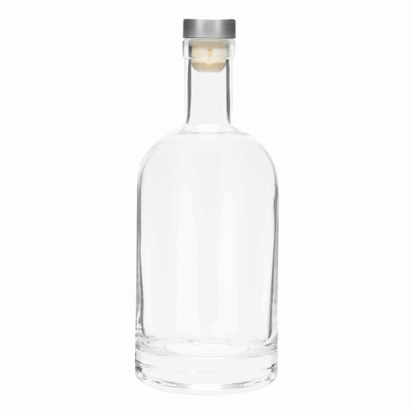 Glass Drinking Bottle Pearly
