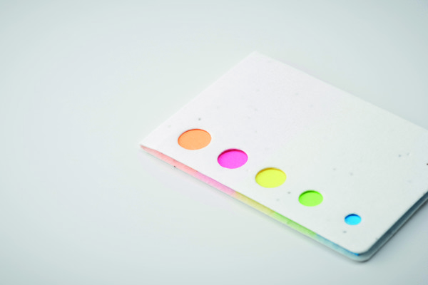 Notes adhésives en papier à pla Memo Seed