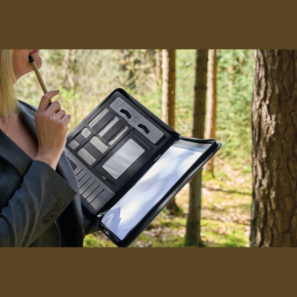 Schreibmappe mit Powerbank Elda