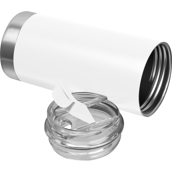 CrisMa vacuum drinking cup, 480 ml KATE - White