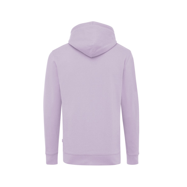 Sweat à capuche en coton recyclé Iqoniq Jasper - Lavender / XS