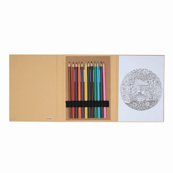 Colouring Set Colourful Book
