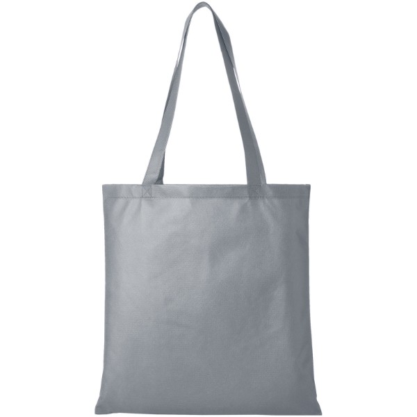 Zeus large non-woven convention tote bag 6L - Grey