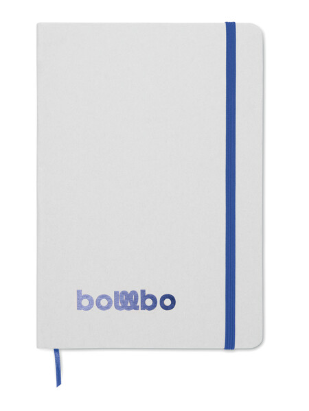 Carnet A5  à couleur révélée Route White - Bleu